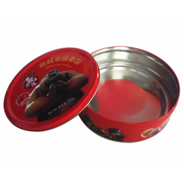 Wholesale Round Metal Biscuit Box for Gift Wholesale